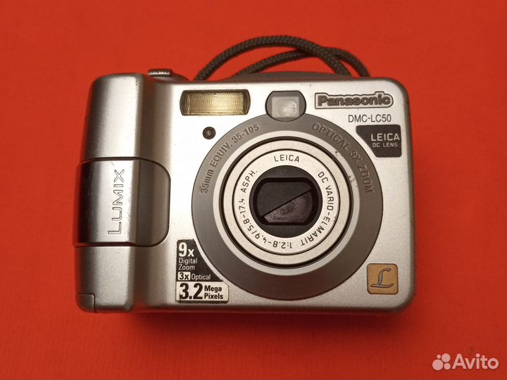 Фотоаппарат panasonic lumix dmc-lc50 leica