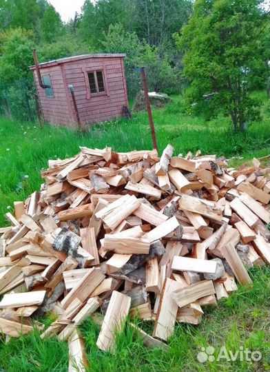 Дрова Березовые в наличии в Выборге