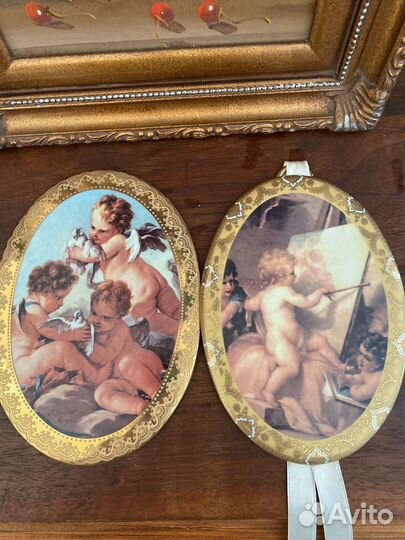 Антикварные картины, панно. Франция. Италия