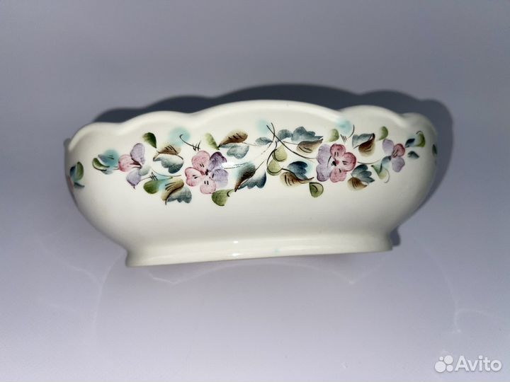 Салатник Виктория фаянс Семикаракорская керамика