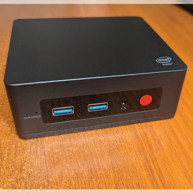 Неттоп мини пк, j3455, 4 ядра, 8гб ram, 120gb ssd