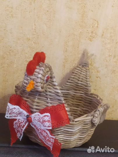 Корзина плетеная