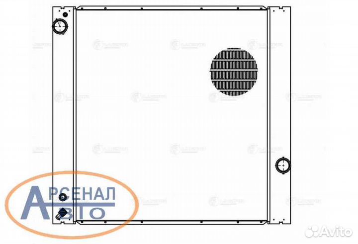 LRC10162 радиатор системы охлаждения Land Rover