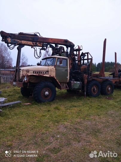 Урал 5557 с КМУ, 1991