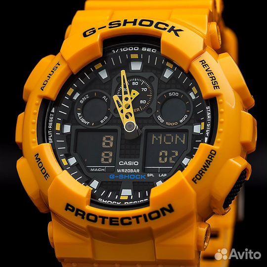 Часы Casio G-Shock GA-100A-9A (Новые)