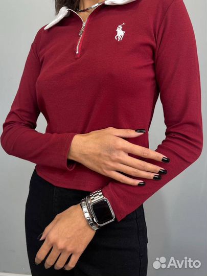 Кофта полузамок polo ralph lauren