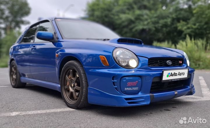 Subaru Impreza WRX STI 2.0 МТ, 2002, 140 000 км