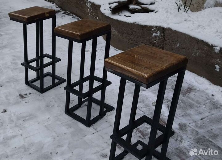 Барный стул лофт
