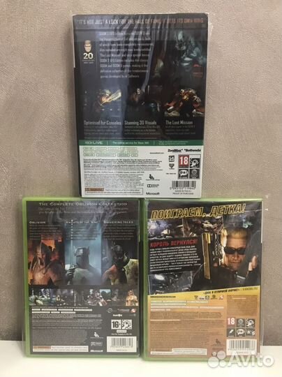 Диски на xbox 360, лицензия отличное состояние