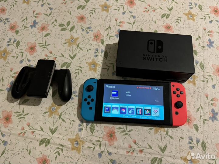 Nintendo switch прошитая чип