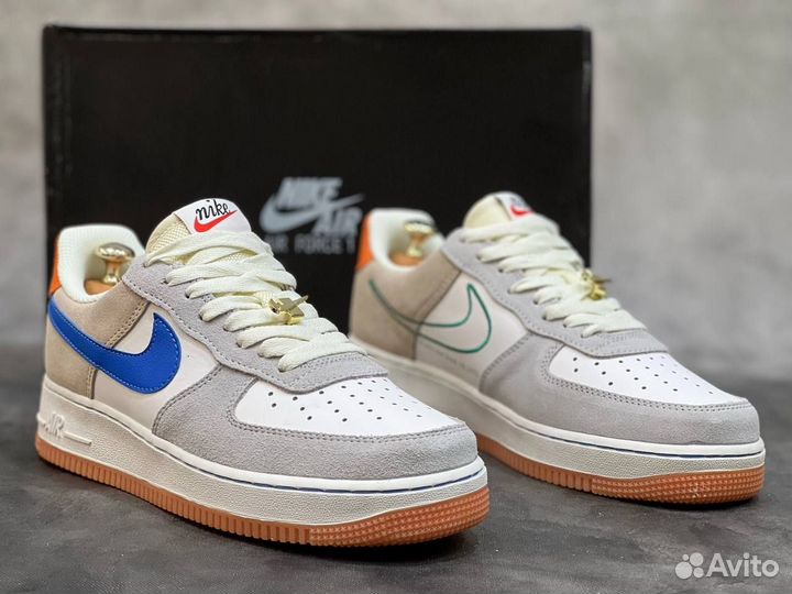 Nike air force 1 серые разм. 44