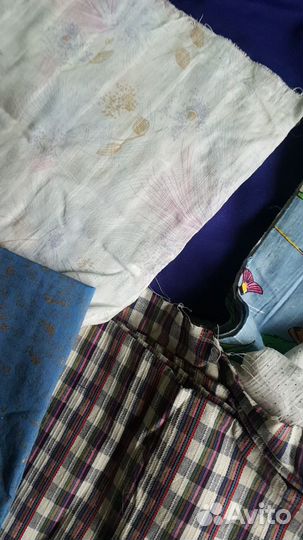 Отрезы натуральных тканей