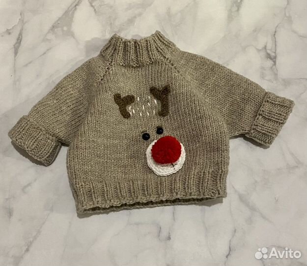Свитер новогодний на малыша