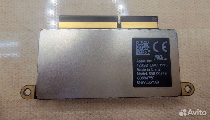 Apple SSD 128Gb A1708