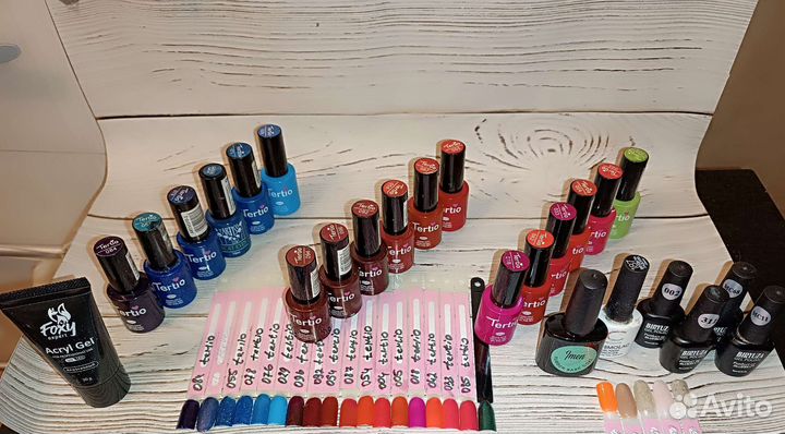 Набор для маникюра гель-лаки для ногтей