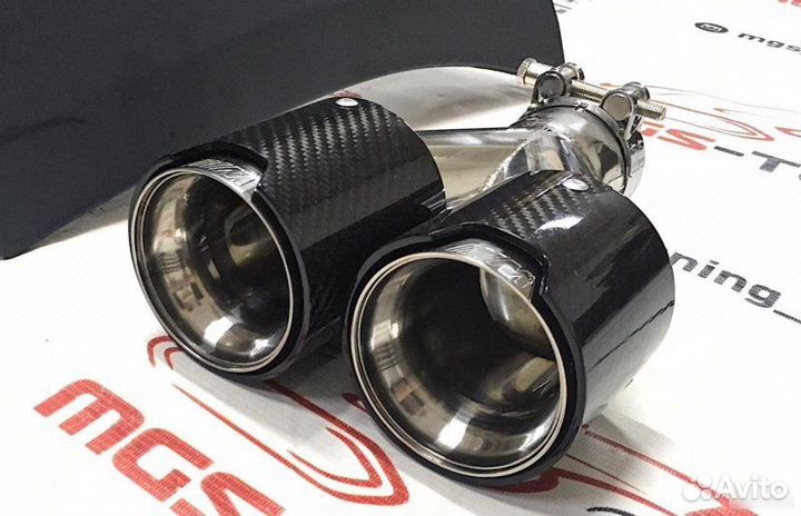 Обвес BMW 4 series f32 M4 + ноздри карбон насадки