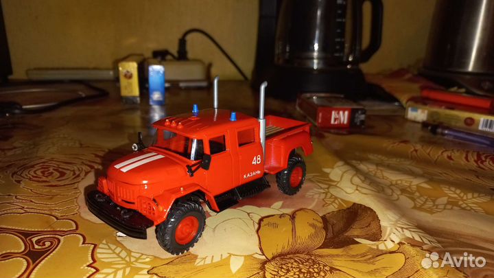 ЗИЛ 131 элекон пожарный (пикап). 1:43
