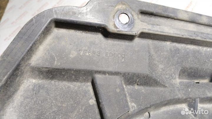 Защита бампера передняя Nissan Tiida C11 HR15 2009