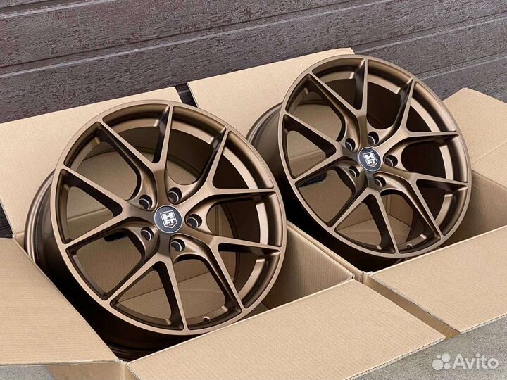 Литые Диски R18 5*114.3 HRE P101 NEW bronza