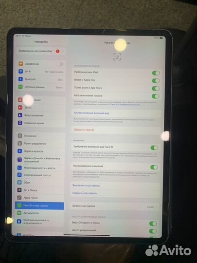 Apple iPad pro 12.9 2018 256Gb + Sellular