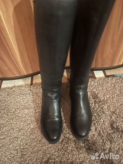 Сапоги зимние кожа 36 р-р