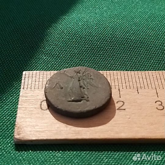 Античная монета Херсонес, Ассарий, редкая