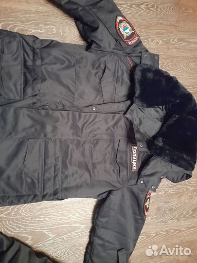 Полицейская форма мвд зимний бушлат уставной
