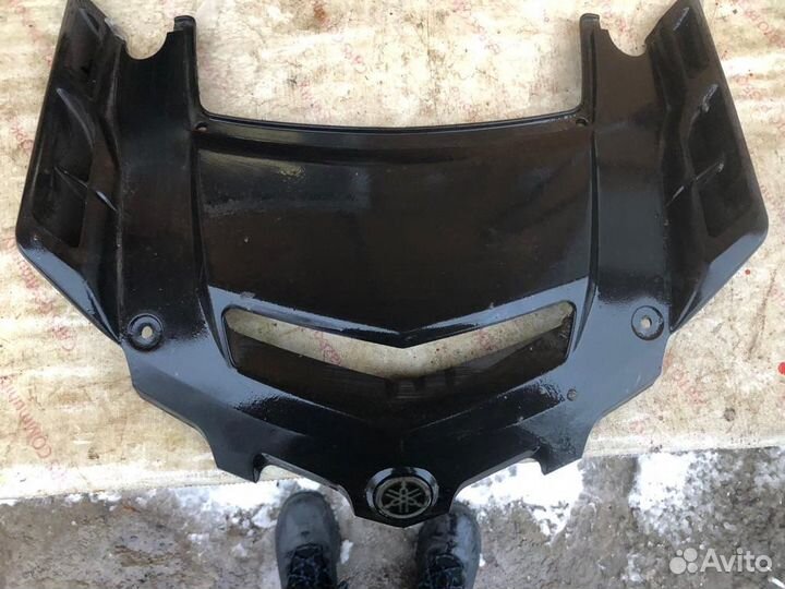 Решетка радиатора с фарами Yamaha Grizzly 700