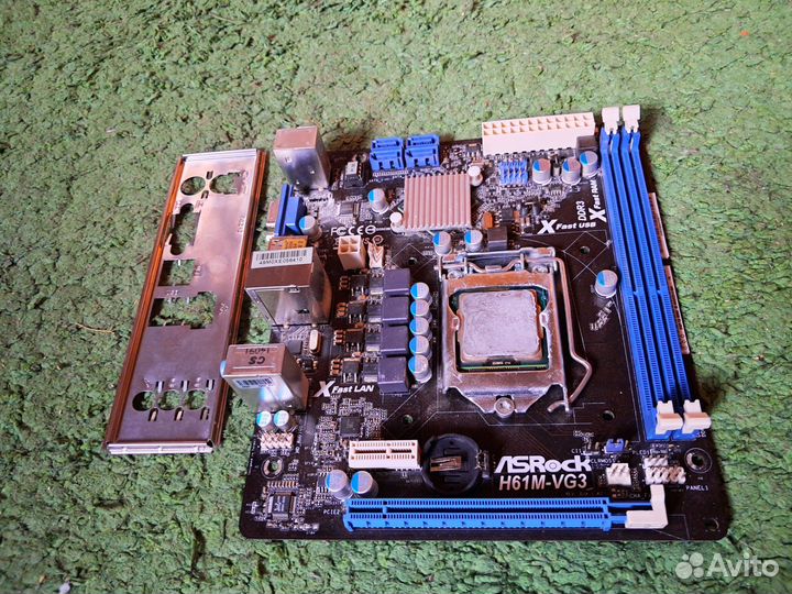 Неисправная материнка H61M VG3