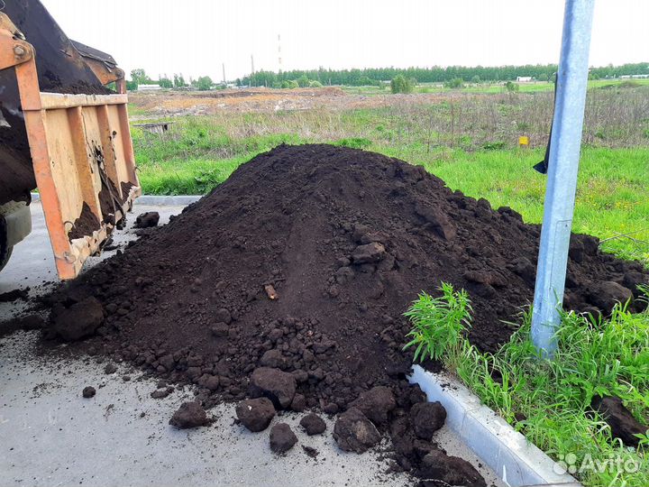 Земля плодородная, торфогрунт