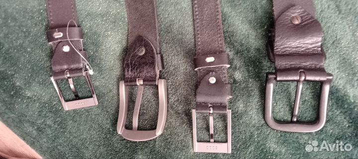 Мужской кожаный ремень