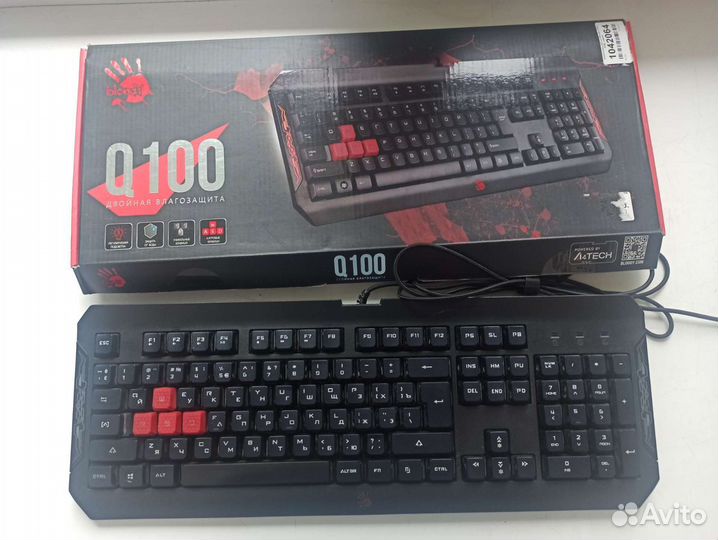 Игровая клавиатура A4Tech Bloody Q100