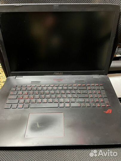 Ноутбук asus ROG 17.3 GL752V i7