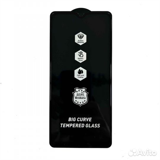 Защитное стекло 6D для Xiaomi Poco M3