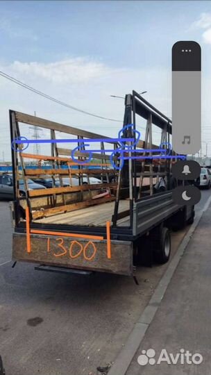 Грузоперевозки (автомобиль оснащен пирамидой)