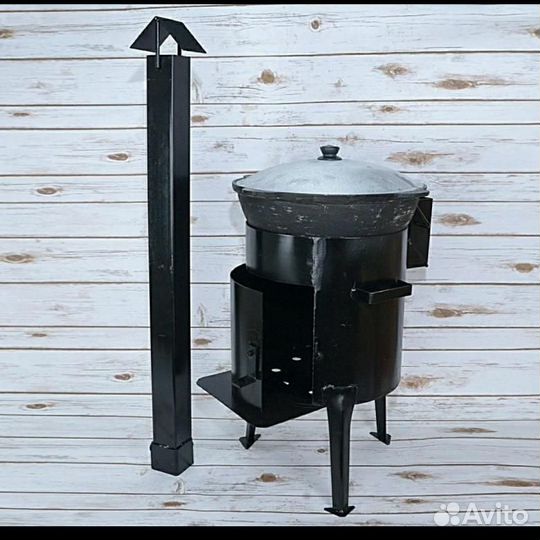 Казан чугунный 12 литров новый