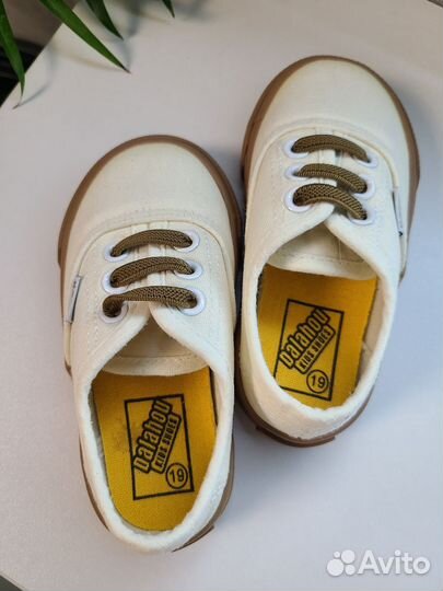 Парусиновые Кеды детские 14 см стелька