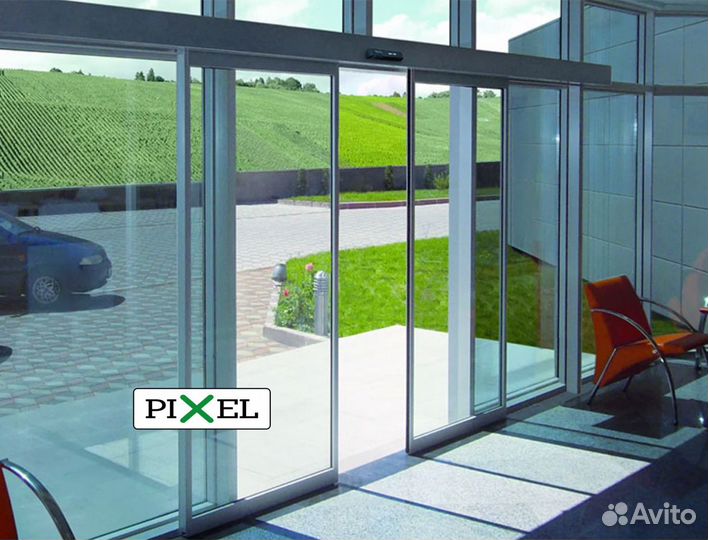 Алютех Раздвижные автоматические ворота