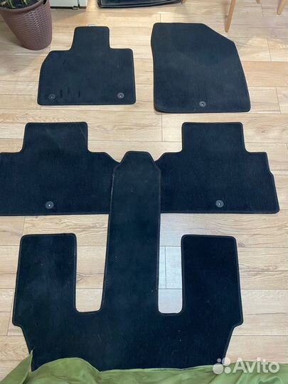 Коврики салона Hyundai Palisade 7 мест