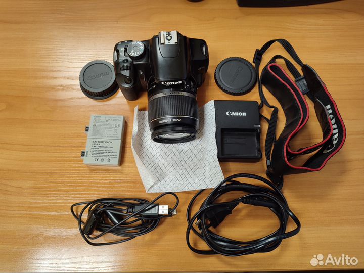 Canon EOS 450d kit + 18-55 EF-S