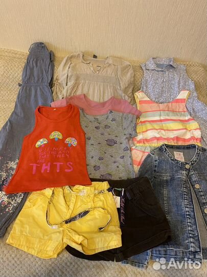 Пакет одежды для девочки 110 - 116 размер