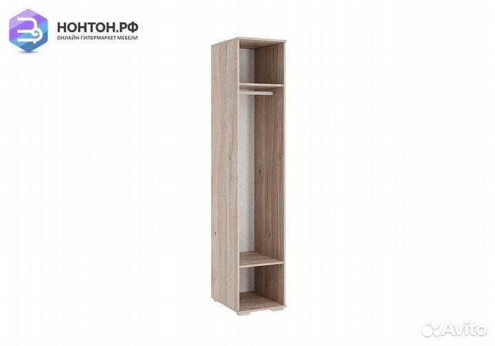 Шкаф однодверный Панда 01.01 дуб мария / белый