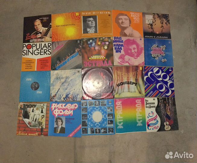 Виниловые пластинки СССР