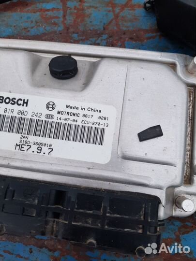 Блок управления двигателем,эбу на Чери Индис,Chery