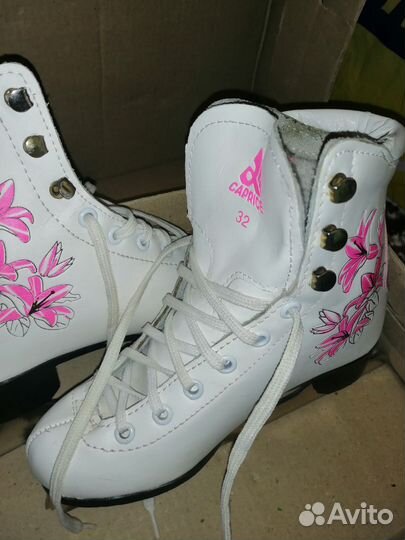 Коньки фигурные детские 32 размер