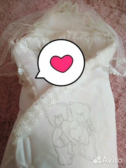 Одеяло - конверт на выписку