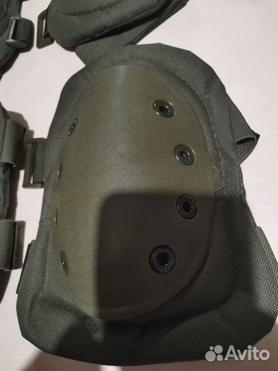 Наколенники и налокотники кмф78 Х-форма олива