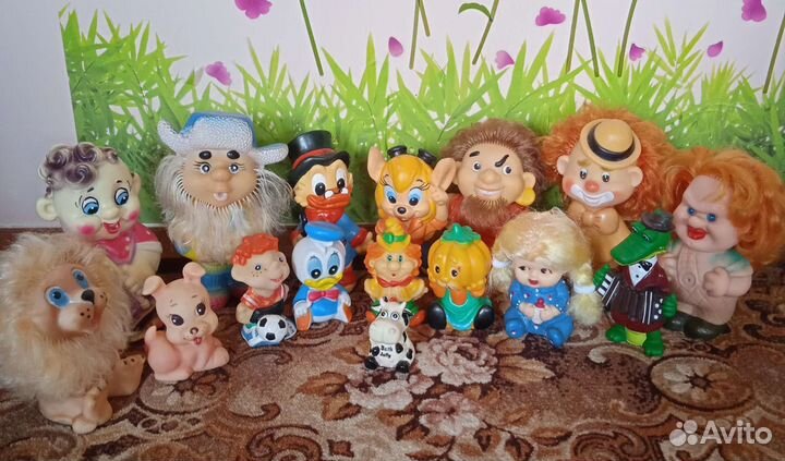 Резиновые игрушки
