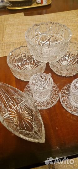 Хрустальная посуда СССР, богемия