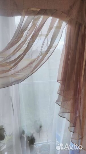 Шторы тюль с ламбрикеном